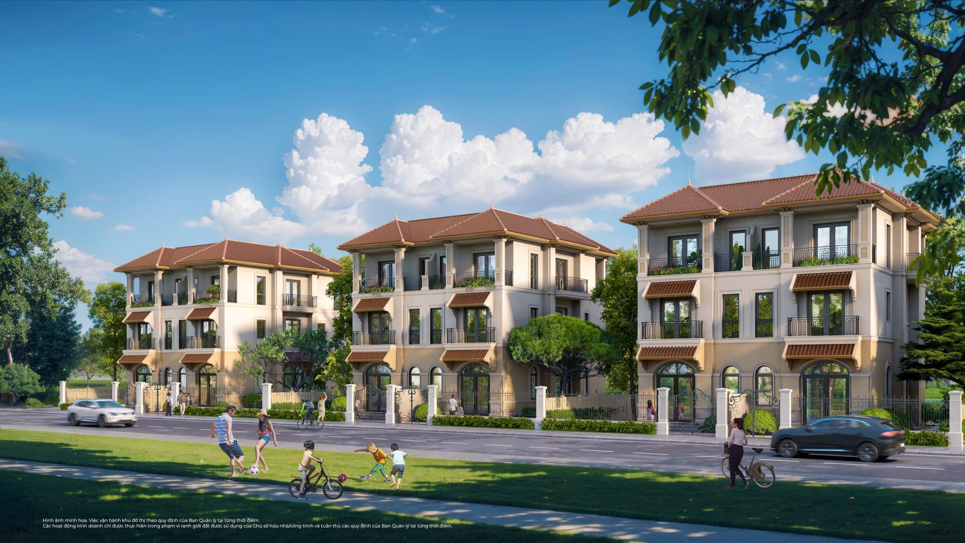 Sản phẩm Biệt thự song lập – Vinhomes Saigon Park